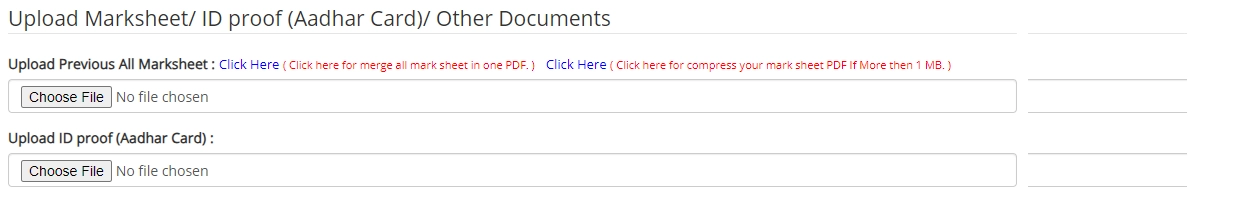 Sri Dev Suman University Degree Online Form